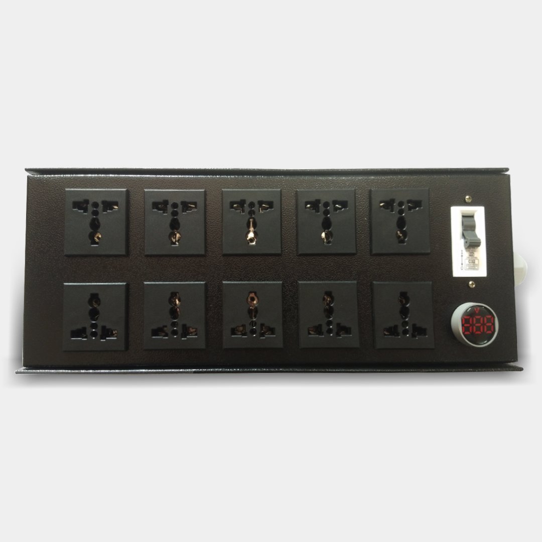 Distribution Box 10 Pin Universal Power Box | Heavy Duty Electrical Power Distribution Box