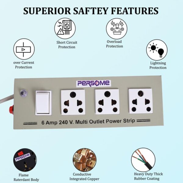 Heavy Duty Surge Protector 3+1 - Image 8