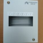 PINGAKSH GOLD 6 Way MCB Box Mild Steel Metal Heavy Duty
