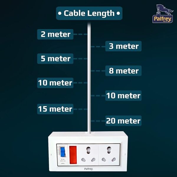 16A Socket with Safety Shutter Indicator Surge Protector - Image 5