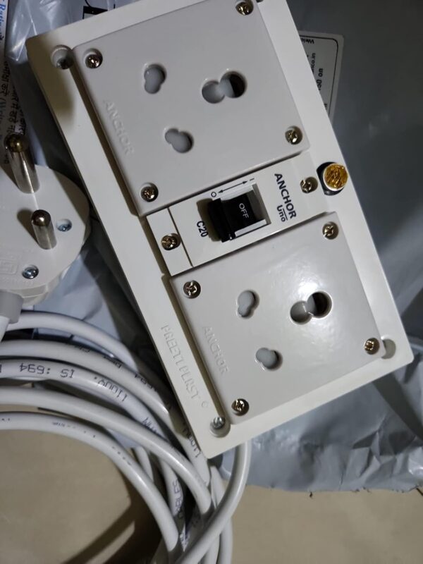 Mcb For Heavy Duty 16A 2 Socket Surge Protected High Load - Image 6