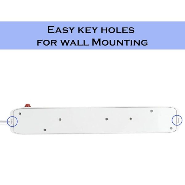 Extension Board 10 Meter Cord Junction Box 6 Socket 6 Switch - Image 7