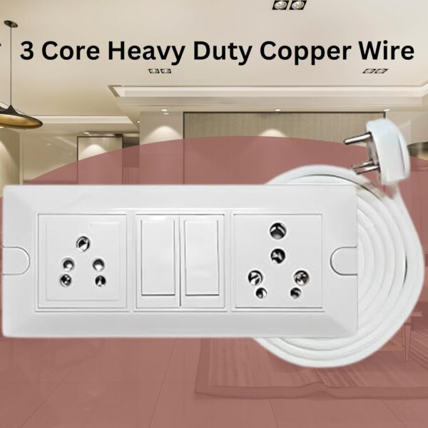 6+16 Amp Extension Board 2 Socket 2 Switch And Top  - Image 7