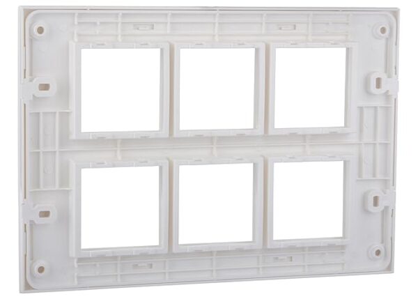 12 Module Cover Frame (White) - Image 3