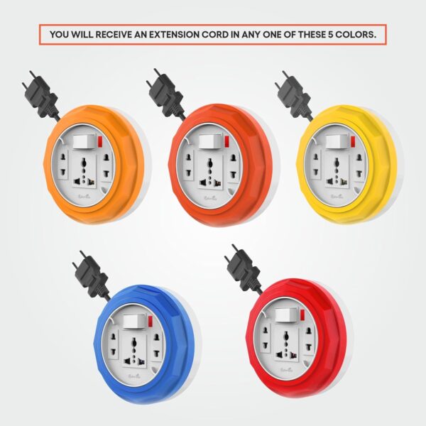 2 Pin Extension Cord 10 Meter Heavy Duty Cable Surge Protection - Image 6