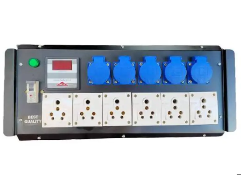 Metal Body Extension Boards Heavy Duty Power Distribution Board for DJ & LED Lighting