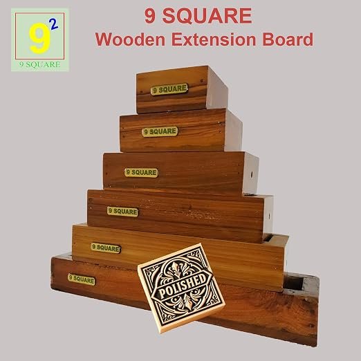 Wooden Extension Board Anchor with 3 Switch & 3 Sockets - Image 3