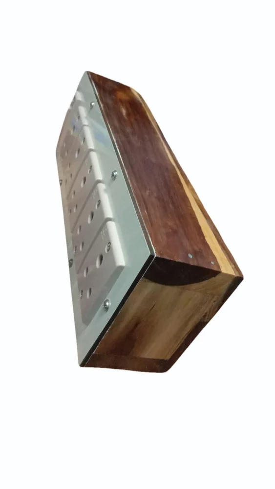 Wooden Extension Board with 5 Anchor Sockets, 1 Switch, Heavy Duty Copper Wire & 3 Pin Plug