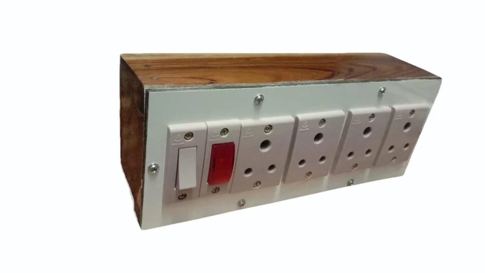 3 Socket Wooden Board Anchor 20A | Heavy Duty - Image 13