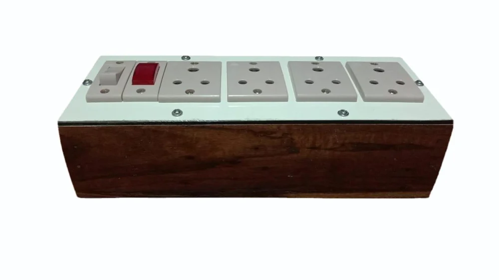 3 Socket Wooden Board Anchor 20A | Heavy Duty - Image 11