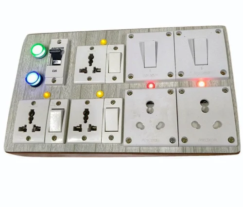 6 Socket Wooden Extension Board